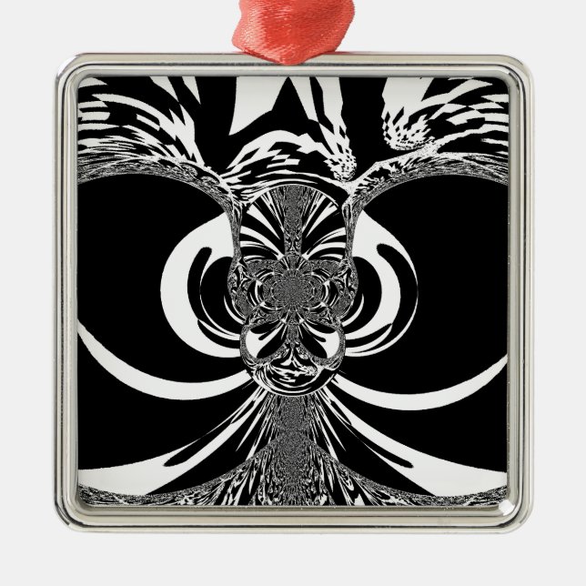 Ethnic Design Ornament Aus Metall (Vorne)