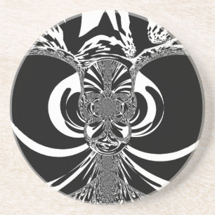 Ethnic Design Sandstein Untersetzer