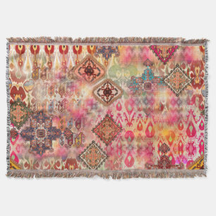 Ethnic Digital Abstrakt Seamless Muster Decke