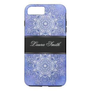 Ethnic Floral Mandala auf Grunge bascgrounde iPhon Case-Mate iPhone Hülle