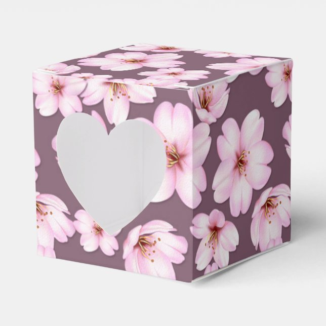 Ethnic Floral Retro Geschenkschachtel (Vorderseite)