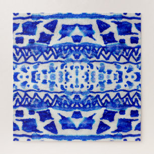 Ethnic Indigo Arrow Indianermuster