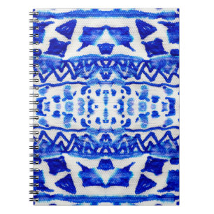 Ethnic Indigo Arrow Indianermuster Notizblock