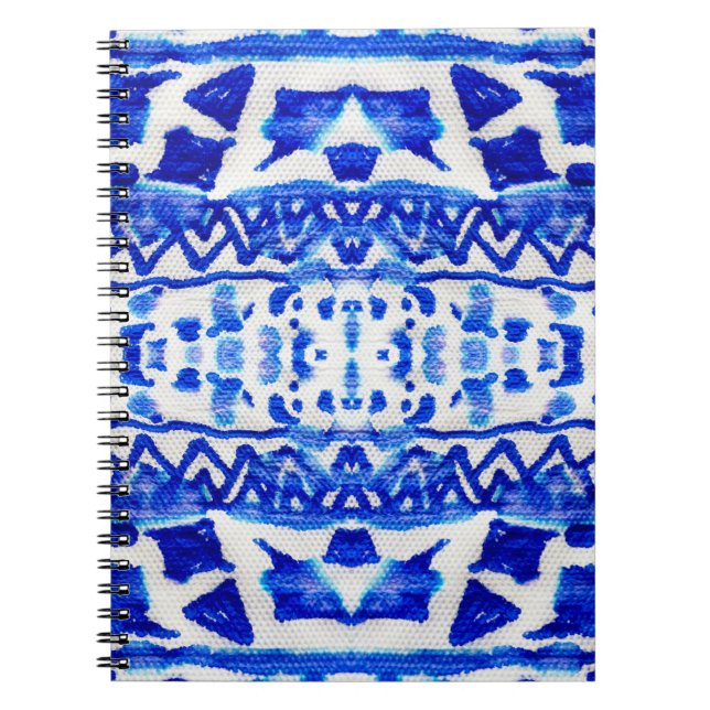 Ethnic Indigo Arrow Indianermuster Notizblock (Vorderseite)