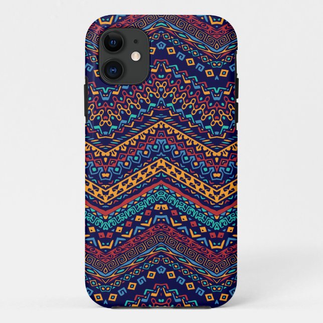 Ethnic Motifs Case-Mate iPhone Hülle (Rückseite)