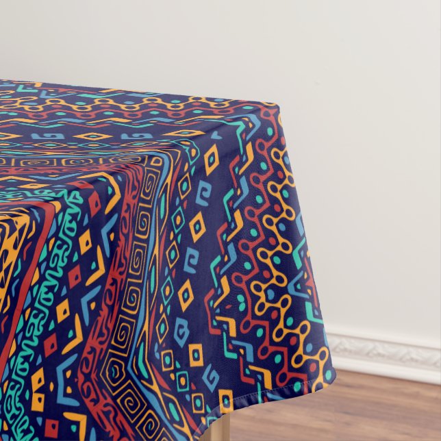 Ethnic Motifs Tischdecke (Beispiel)