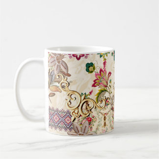Ethnic Mughal Floral Paisley Kaffeetasse