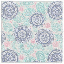 Ethnic Paisley Pattern Stoff