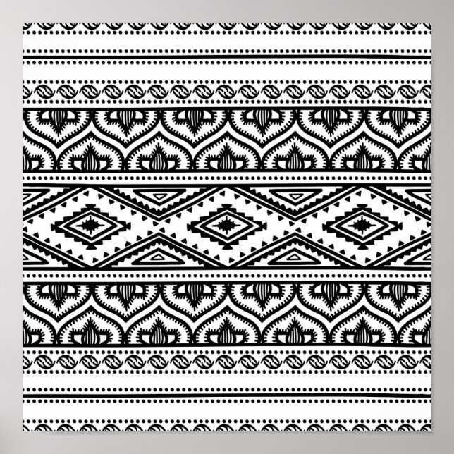 Ethnic Pattern Design 2 Poster (Vorne)