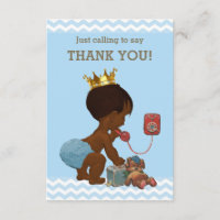 Ethnic Prince on Phone Danke Chevrons