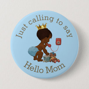 Ethnic Prince ruft zum "Hallo Mama" Button