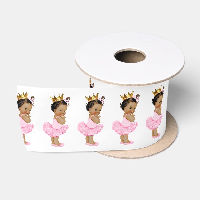 Ethnic Princess Baby Girl Satinband (Spule)