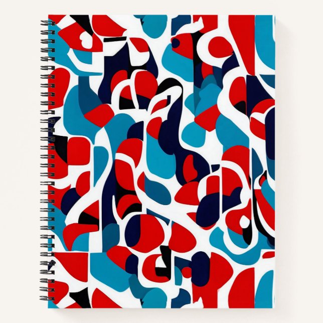 Ethnic Spiral Notizbuch (Vorderseite)