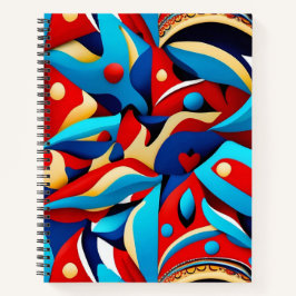 Ethnic Spiral Notizbuch