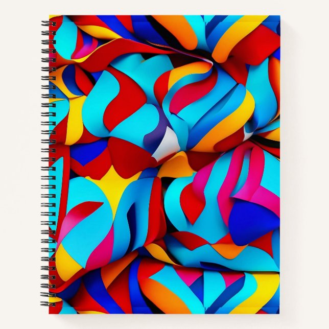 Ethnic Spiral Notizbuch (Vorderseite)