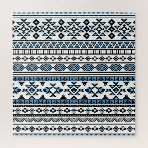Ethnic Triangle Geometric Navajo Muster