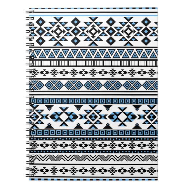 Ethnic Triangle Geometric Navajo Muster Notizblock (Vorderseite)