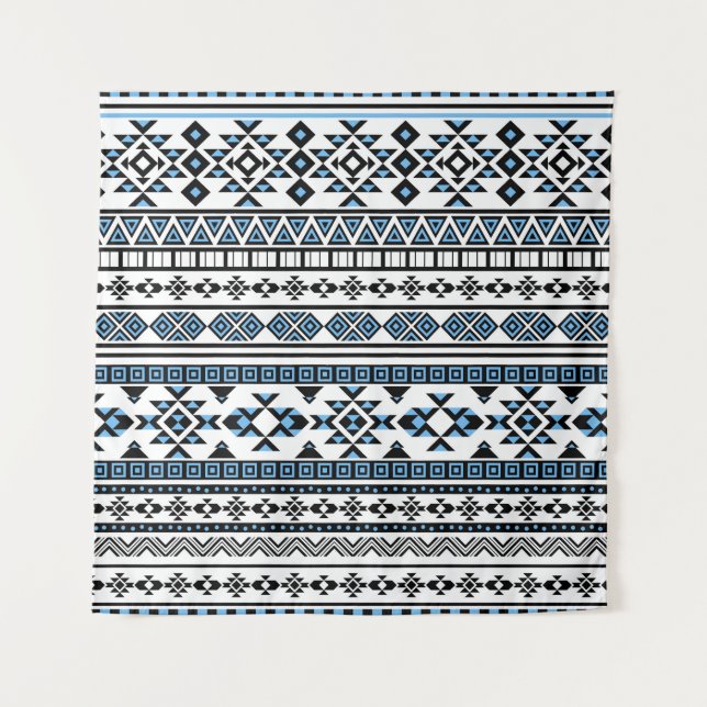 Ethnic Triangle Geometric Navajo Muster Wandteppich (Vorderseite)