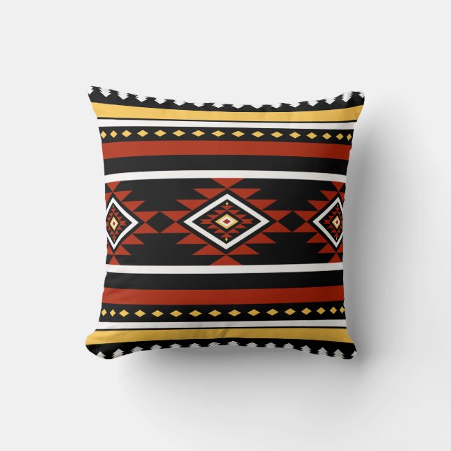 Ethnic Tribal Pattern Kissen (Vorderseite)