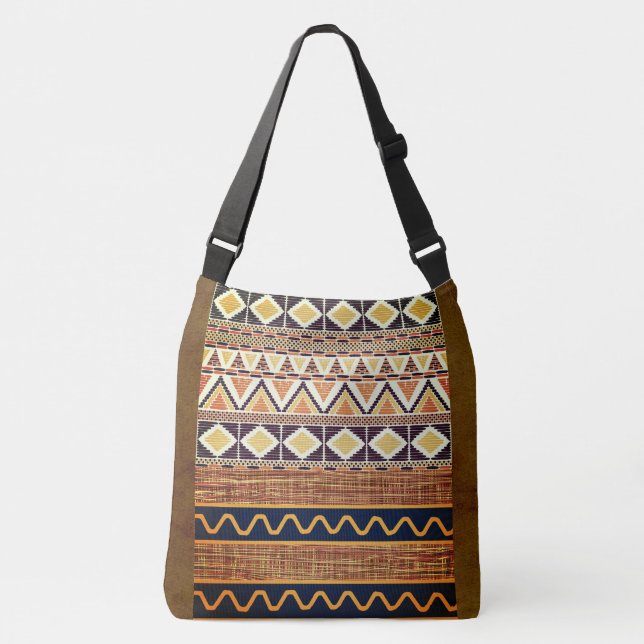 Ethnic Weave Pattern Tasche (Vorderseite)