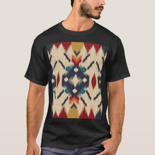 Ethnisch Abstrakt: Tribal Geometric Print. T-Shirt