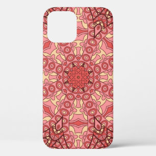 Ethnisch abstraktes Blumen-Mandala, nahtlos. Case-Mate iPhone Hülle