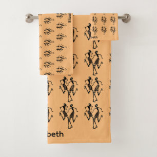 Ethnisch-afrikanische Kunstfeier Badhandtuch Set
