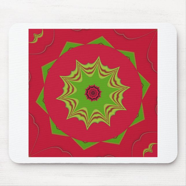 Ethnisch-afrikanisches Stammesmuster Mousepad (Vorne)