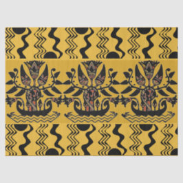 Ethnisch-ethnisches Tattoo-Muster Seidenpapier