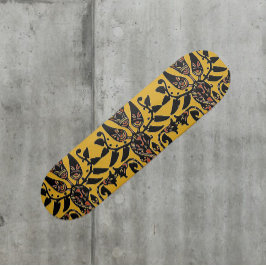 Ethnisch-ethnisches Tattoo-Muster Skateboard
