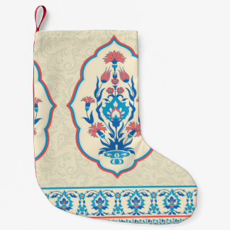 Ethnisch-florale Stoffe: Nahtlose Eleganz Kleiner Weihnachtsstrumpf