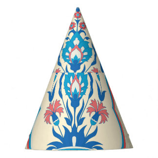 Ethnisch-florale Stoffe: Nahtlose Eleganz Partyhütchen