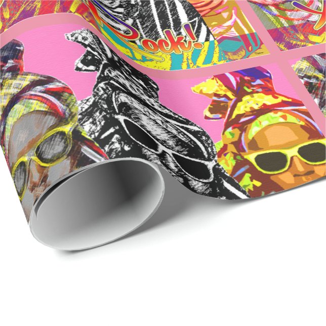 ethnisch geschenkpapier (Rolleneckpunkt)
