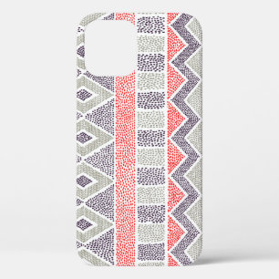 Ethnisch gestreift tribal: Handgefertigt vintage Case-Mate iPhone Hülle