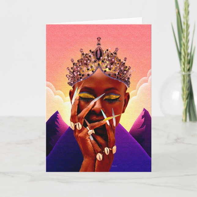 ethnisch karte (Vorderseite)