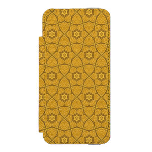 Ethnisch modernes geometrisches Muster Incipio Watson™ iPhone 5 Geldbörsen Hülle