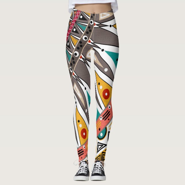 Ethnisch, Ornament Leggings (Vorderseite)