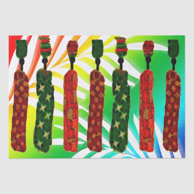 ethnisch seidenpapier (Vorderseite)