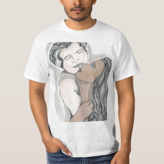 Ethnisch, zwischen verschiedenen Rassen, T-Shirt (Vorderseite)