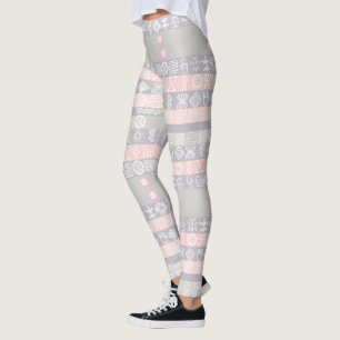 Ethnische afrikanische Boho Chic Design-Leggings Leggings