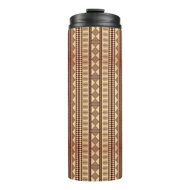 Ethnische Beschaffenheit Browns Thermosbecher (Vorderseite)