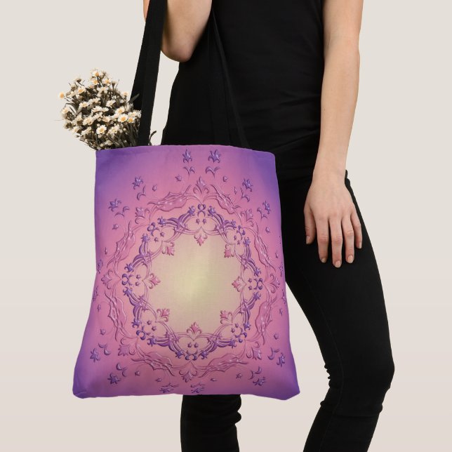 Ethnische BlumenMandala Tasche (Von Nahem)