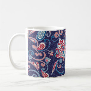 Ethnische Blumenmuster: Abstrakte orientalische na Kaffeetasse