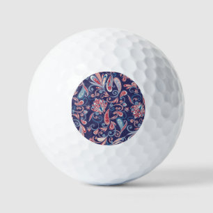 Ethnische Blüte: Abstrakt orientalisch nahtlos. Golfball