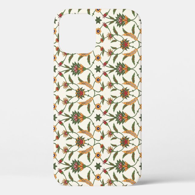 Ethnische Blüte: Stilvolles Nahtloses Ornament. Case-Mate iPhone Hülle (Rückseite)