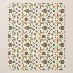 Ethnische Blüte: Stilvolles Nahtloses Ornament. Sherpadecke