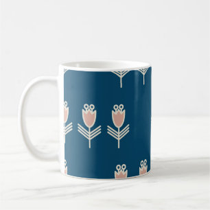 Ethnische Blüte: Vintage Dekorative Ornamente Kaffeetasse