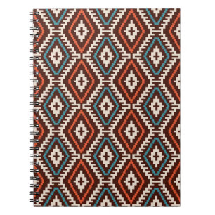 Ethnische Bohemisch modische nahtlose Ornamente Notizblock