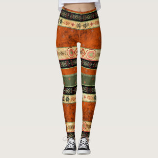 Ethnische Boho Grunge, farbenfrohe Muster. Leggings
