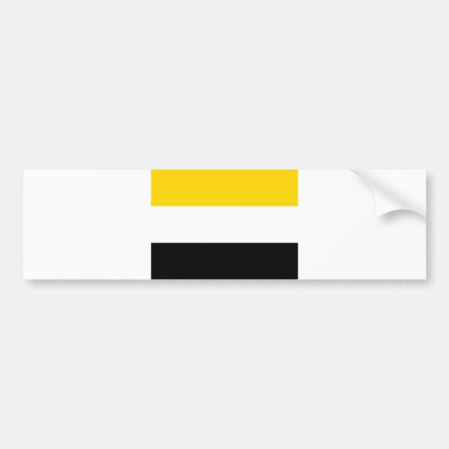 Ethnische Flagge Arawakan Garifuna Leute Autoaufkleber (Vorne)